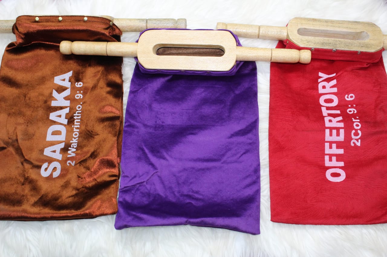 Offering Bag w/Handle - Purple (Other merchandise) | The Book House of  Stuyvesant Plaza